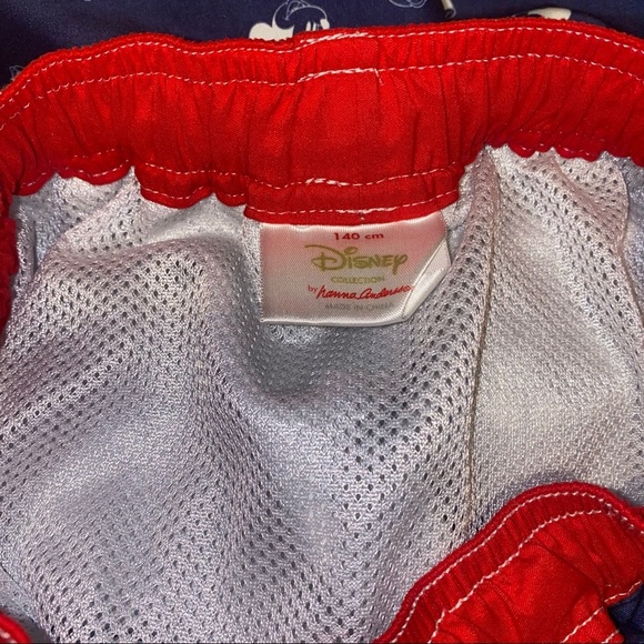 Hanna Andersson Disney collection Mickey Mouse swim trunks boys size 10 shorts - Picture 3 of 4